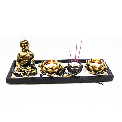 부처님 연꽃캔들- B급 판매